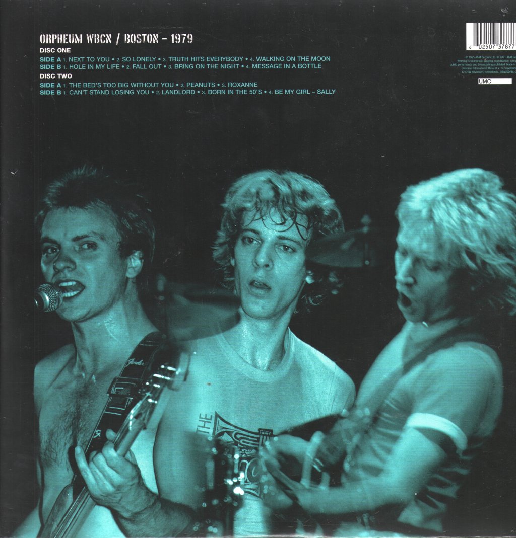 Police - Live! Vol. 1 Boston 1979 - Double Lp