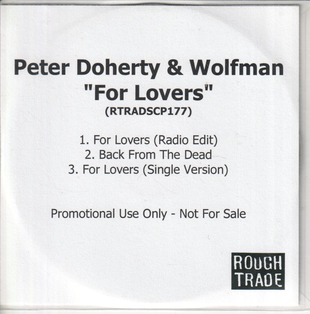 peter doherty & wolfman - For Lovers - Cdr