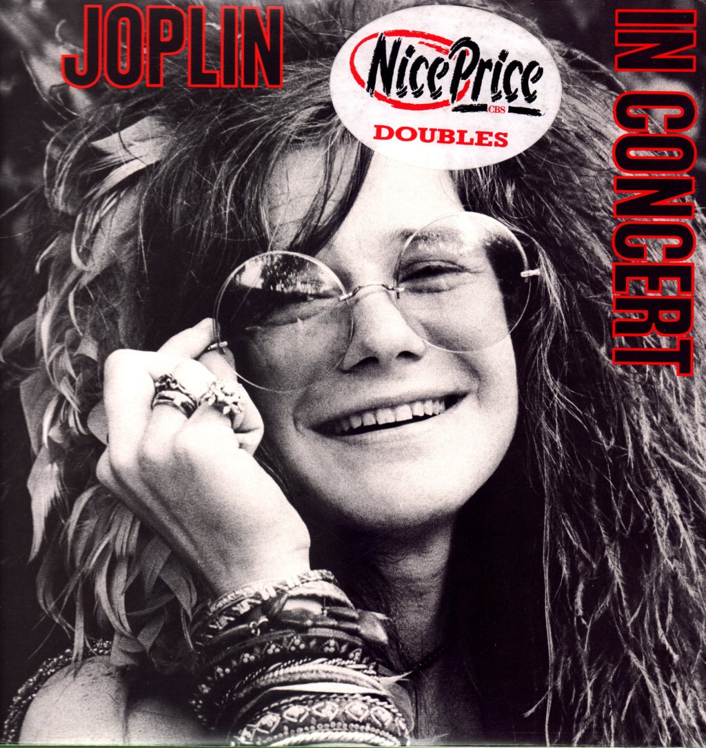 Janis Joplin - Joplin In Concert - Double Lp