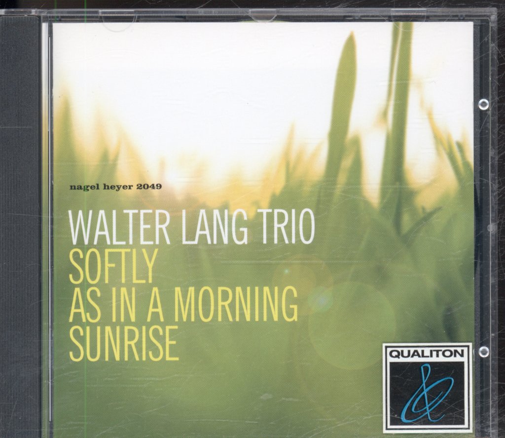 Walter Lang Trio - Softly As In A Morning Sunrise - Cd
