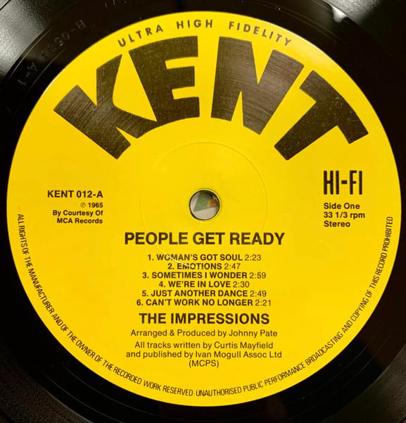 Impressions (Soul Group) - People Get Ready - Lp