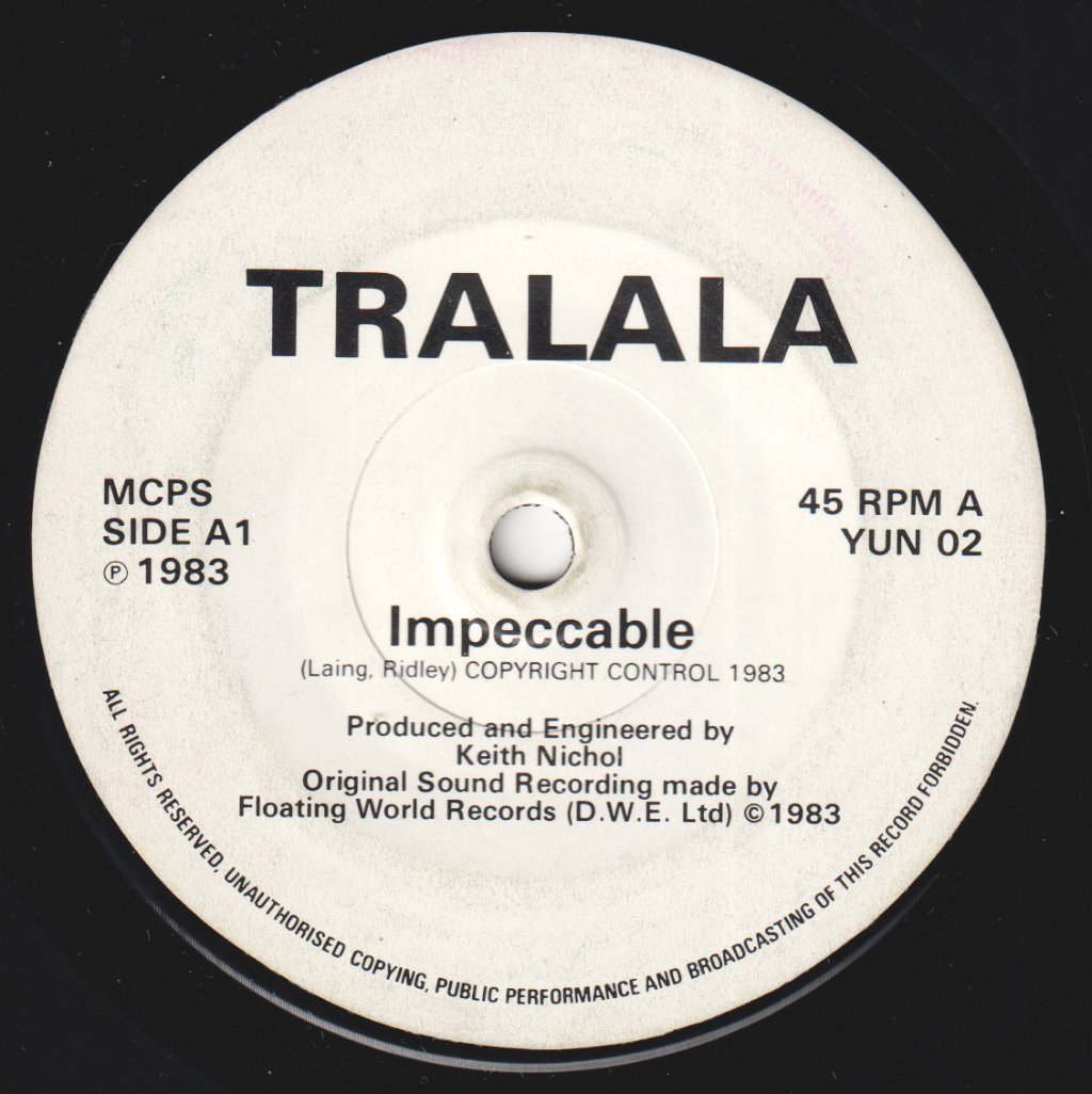 Tralala - Impeccable/What's The Matter - 7 Inch