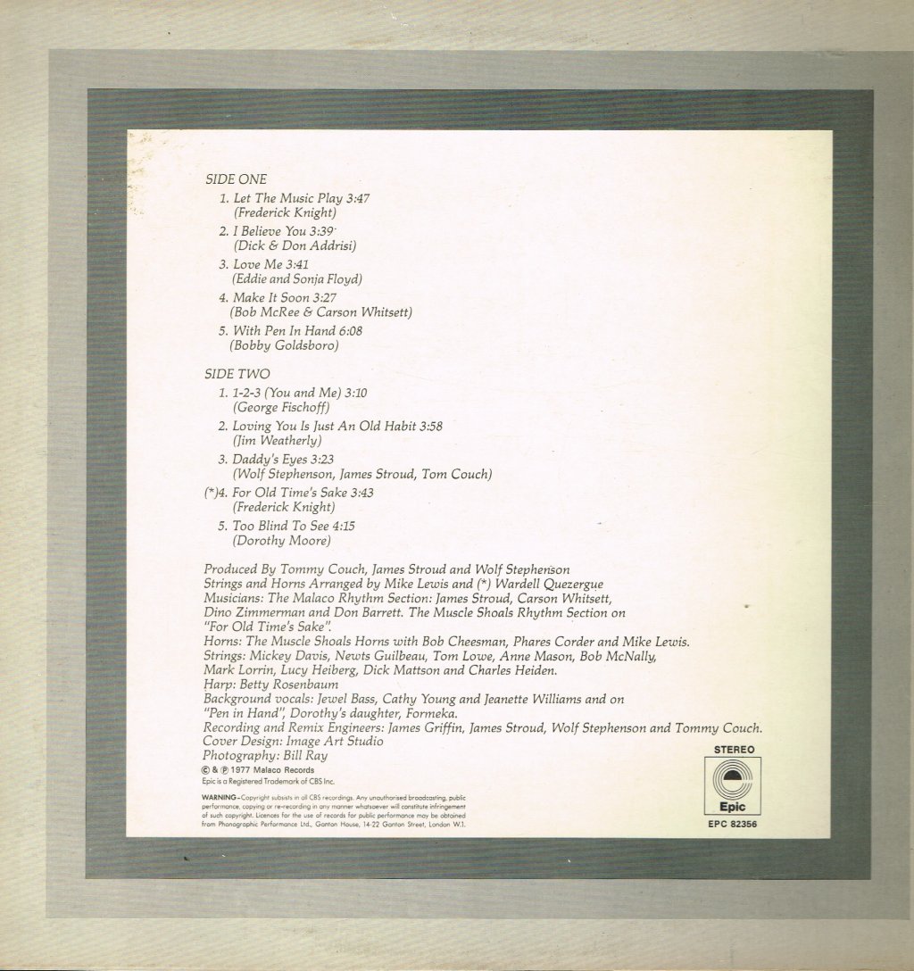 Dorothy Moore - Dorothy Moore - Lp