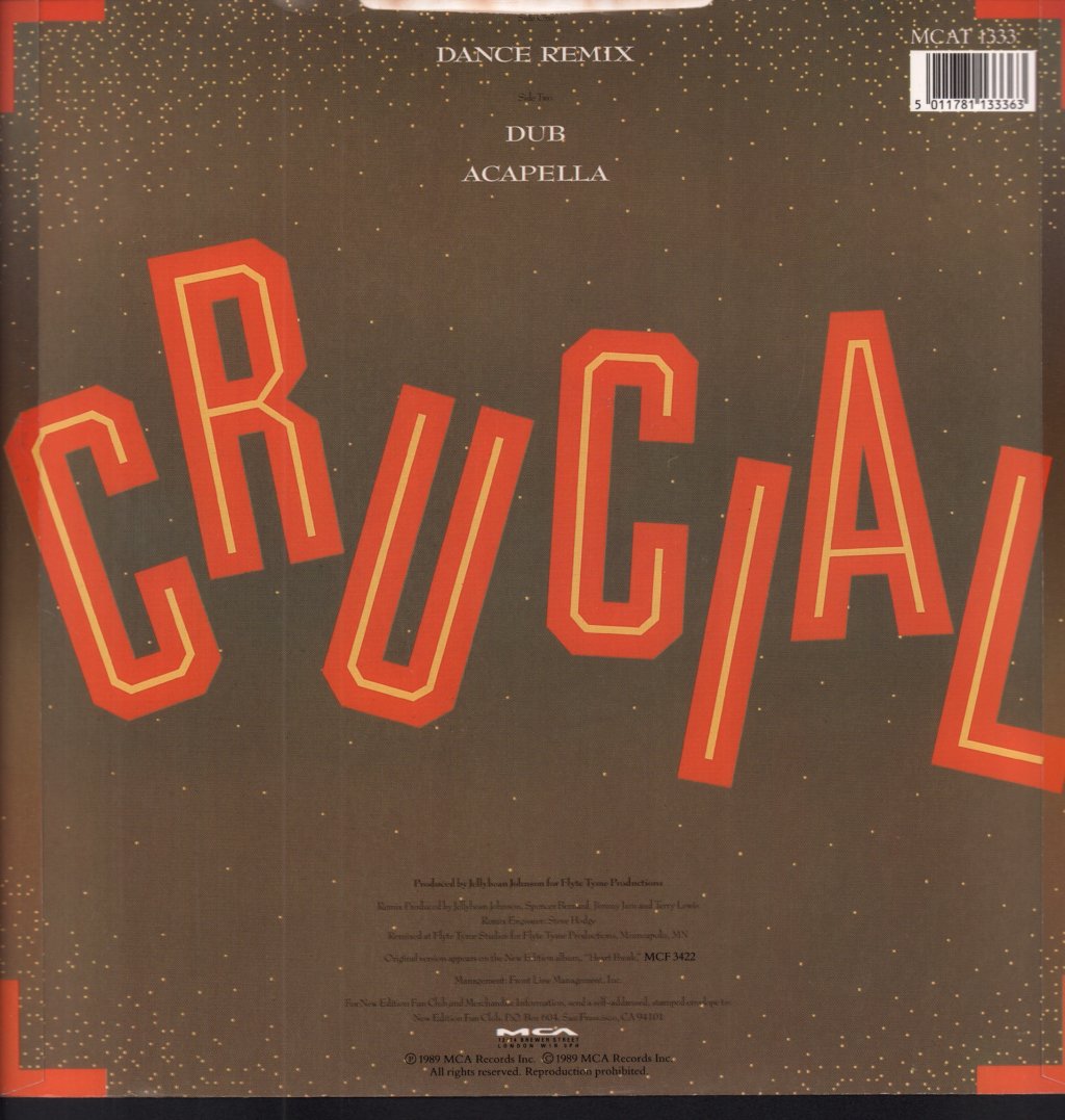 New Edition - Crucial - 12 Inch