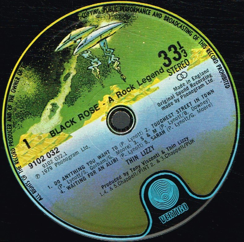 Thin Lizzy - Black Rose - Lp