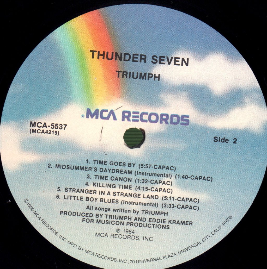 Triumph - Thunder Seven - Lp