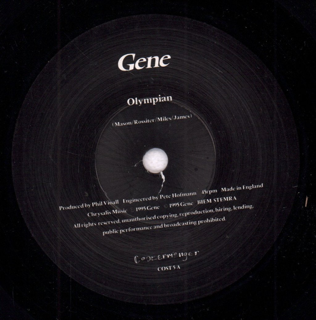 Gene - Olympian - 7 Inch