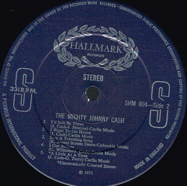 Johnny Cash - Mighty Johnny Cash - Lp