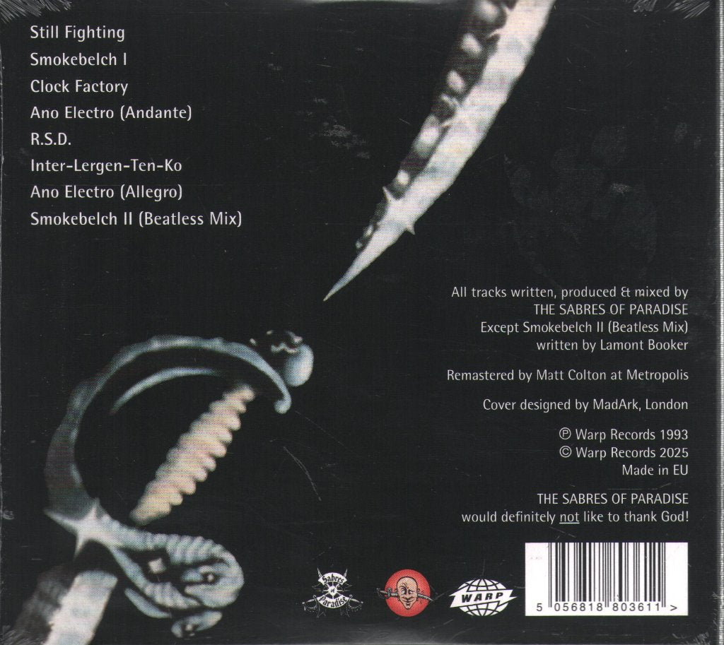 Sabres Of Paradise - Sabresonic (Remastered) - Cd
