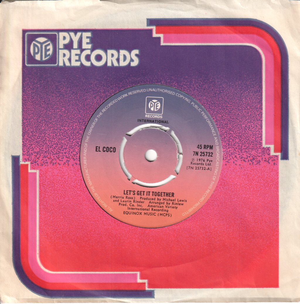 El Coco - Let's Get It Together - 7 Inch