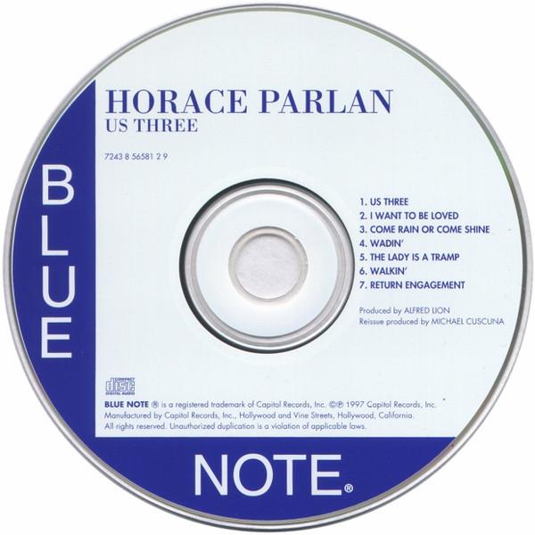 Horace Parlan - Us Three - Cd