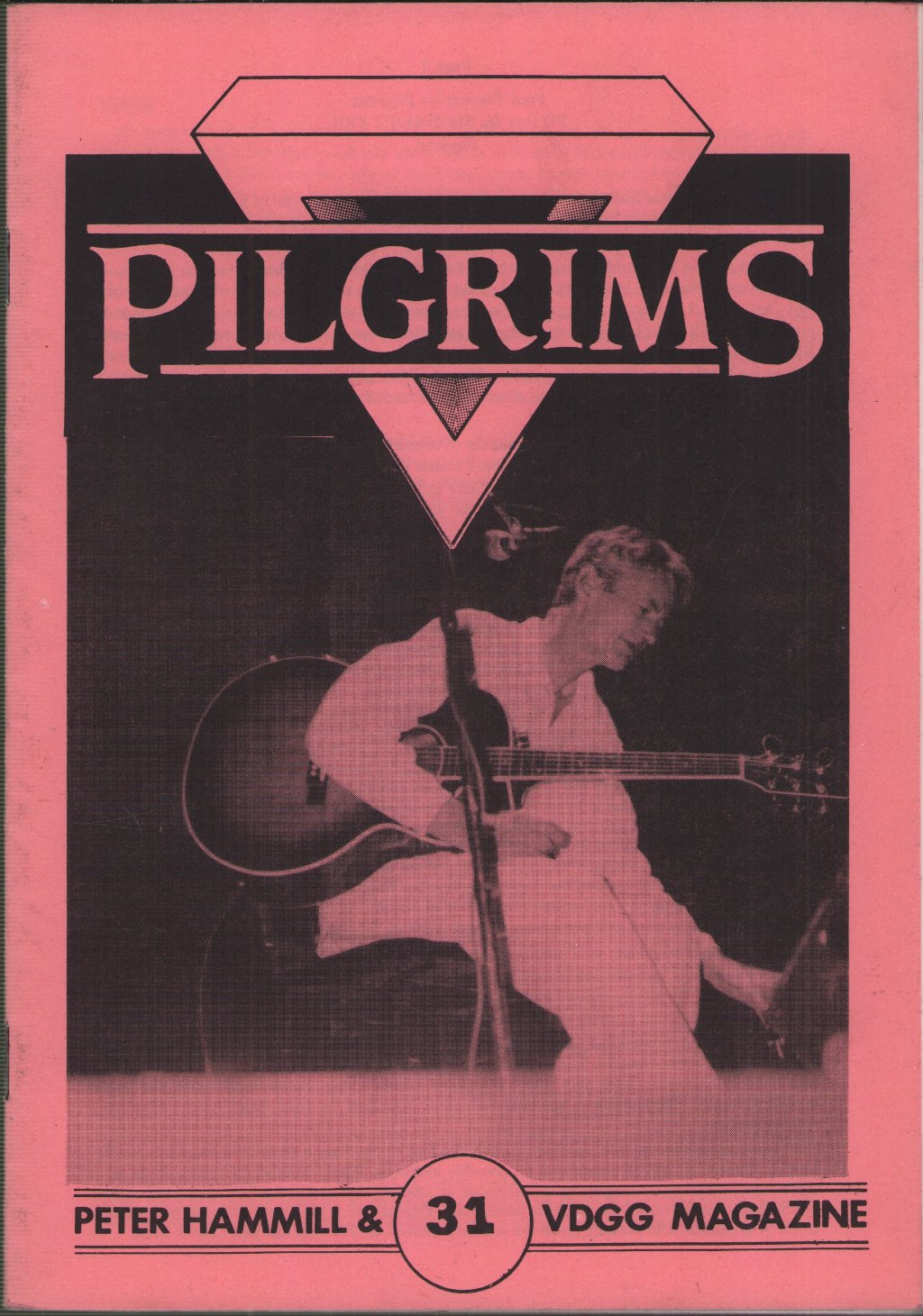 Peter Hammill and Van Der Graaf Generator - Pilgrims 31 - Fanzine