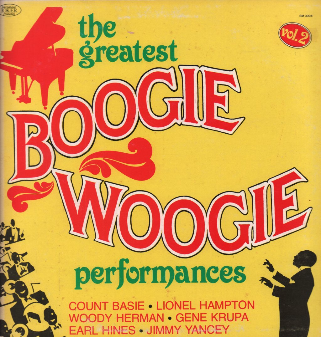 Various Artists - Greatest Boogie Woogie Performances Vol. 2 - Lp