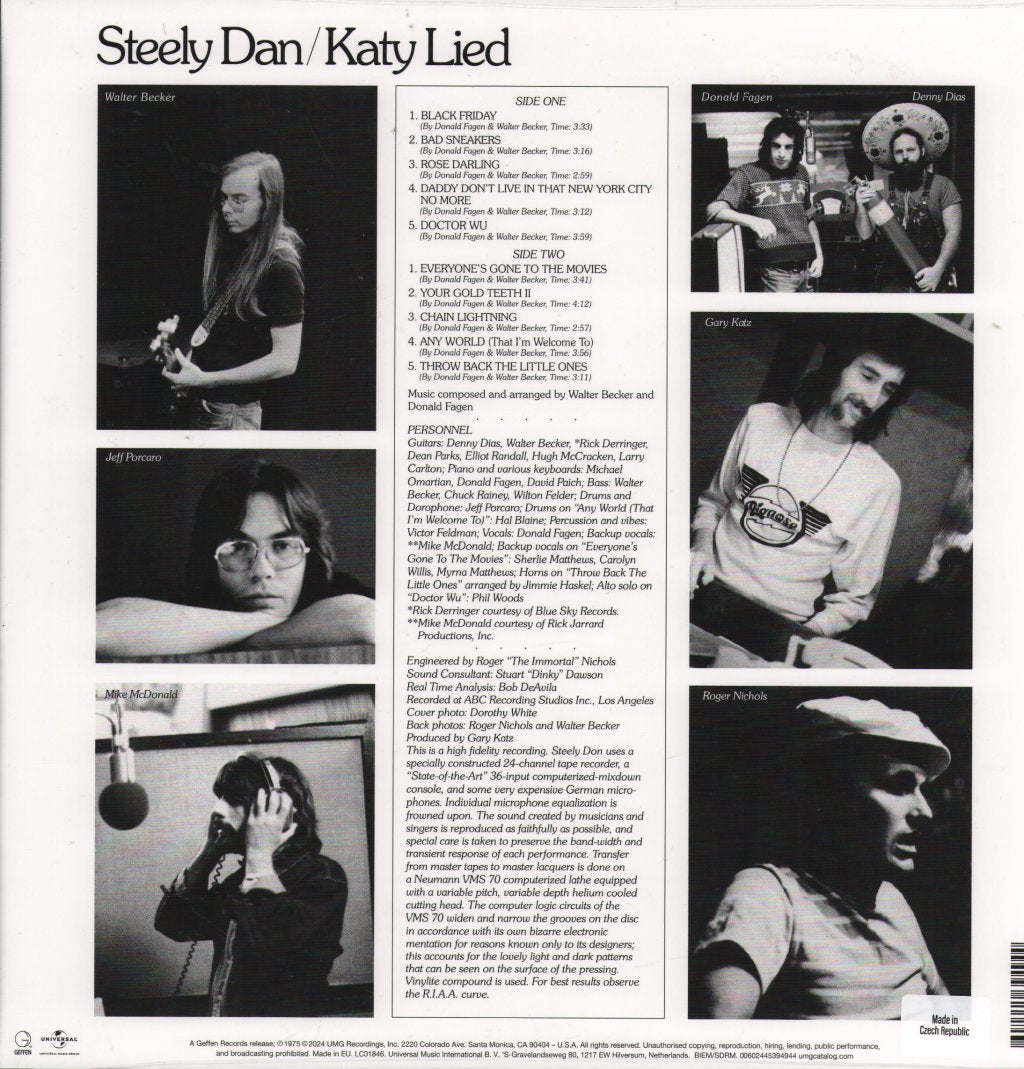 Steely Dan - Katy Lied - Lp