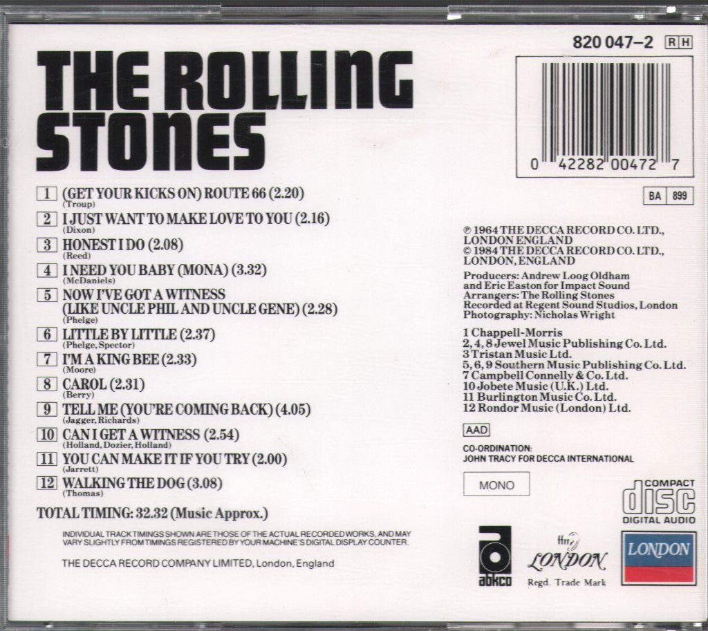 Rolling Stones - Rolling Stones - Cd
