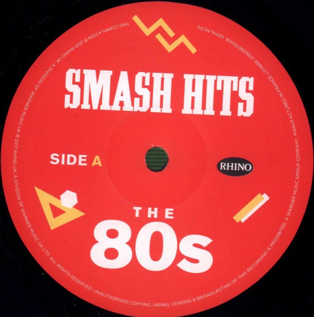 Various Artists - Smash Hits The 80s - Double Lp