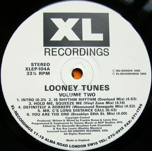 Frankie Bones - Looney Tunes EP Vol. Two - Lp