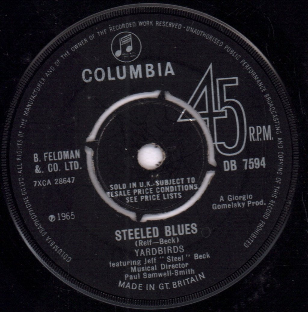 Yardbirds - Heart Full Of Soul - 7 Inch