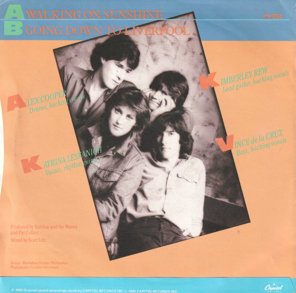 Katrina And The Waves - Walking On Sunshine - 7 Inch