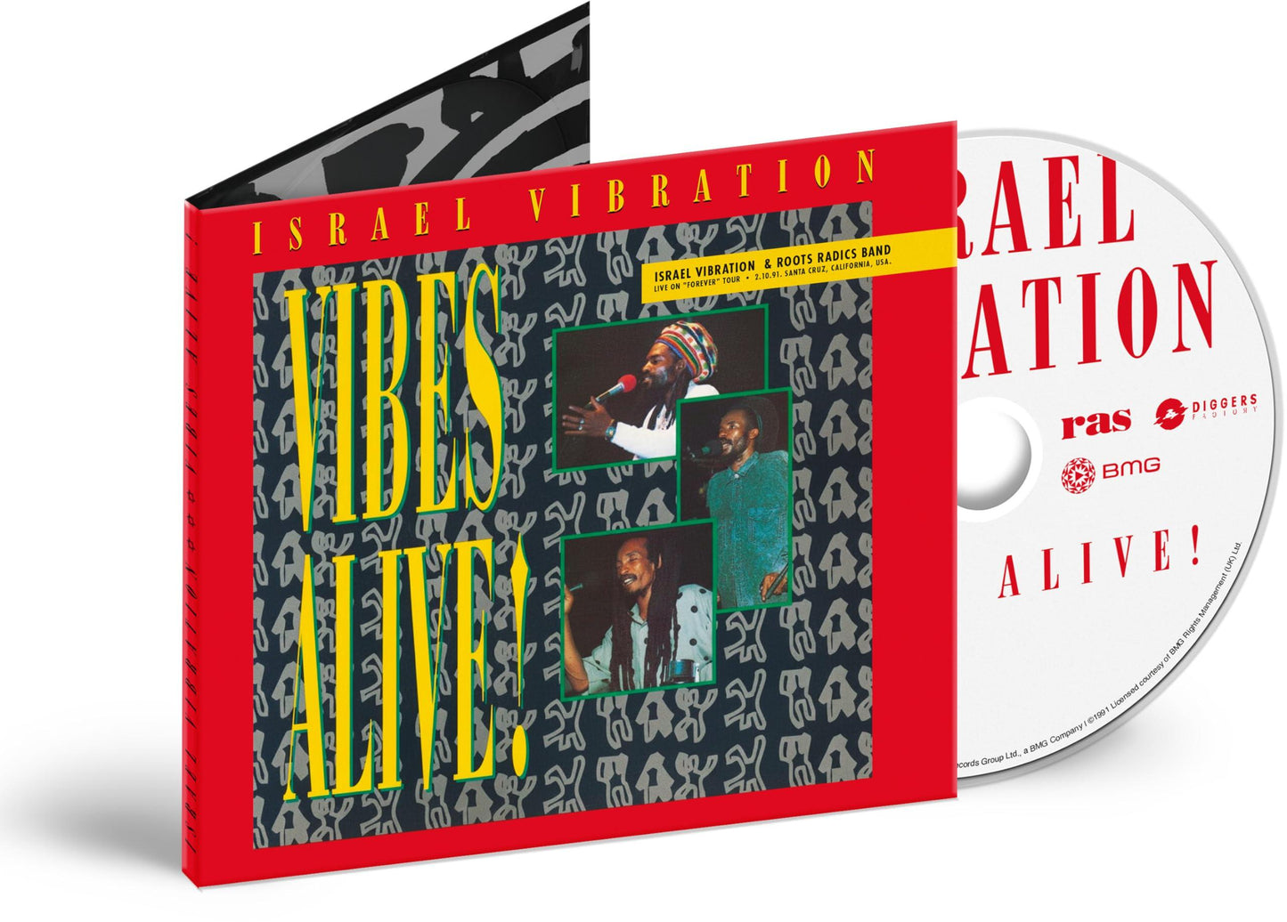 Israel Vibration - Vibes Alive - Cd