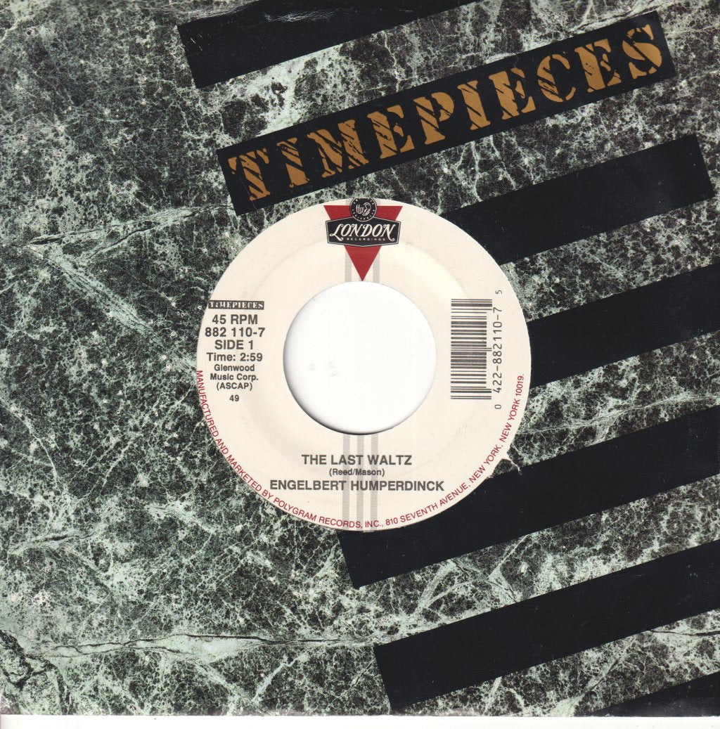 Engelbert Humperdinck - Last Waltz - 7 Inch