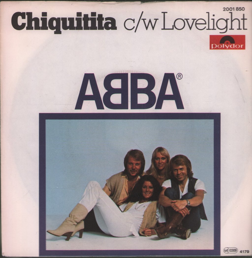 ABBA - Chiquitita c/w Lovelight - 7 Inch