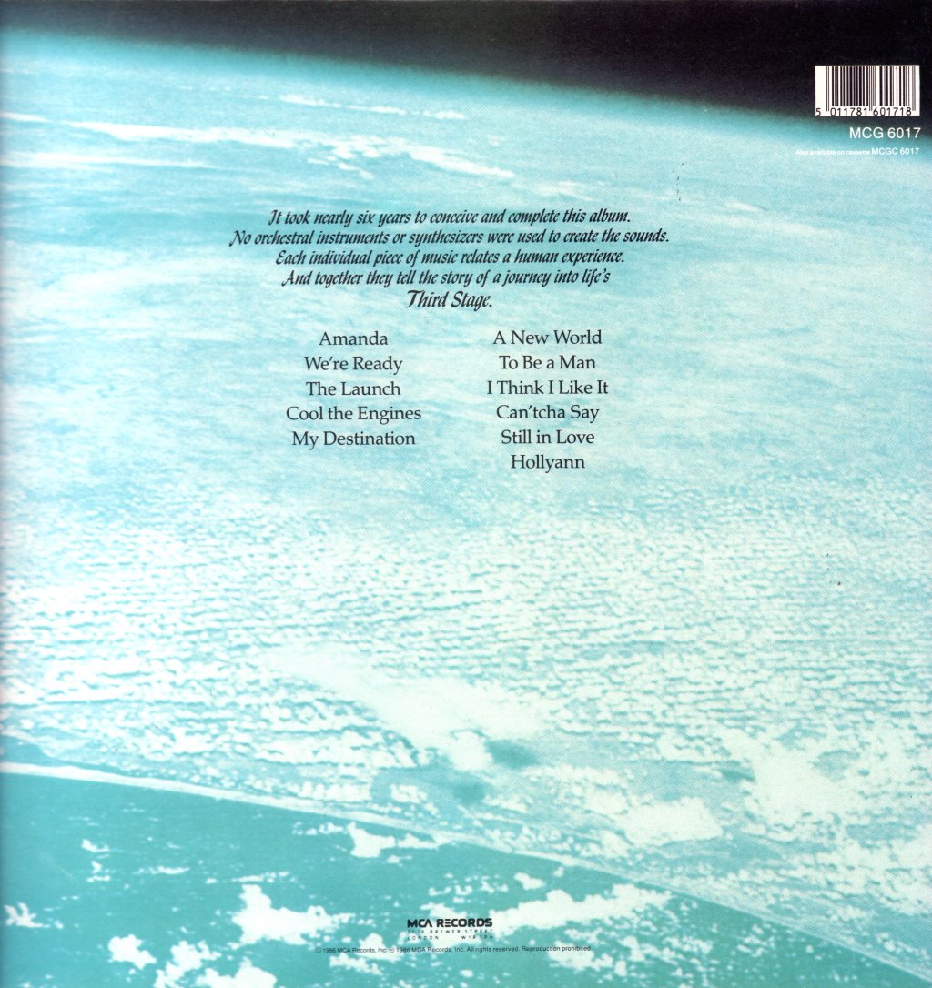 Boston - Third Stage - Lp