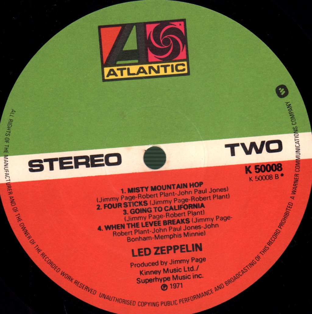 Led Zeppelin - Iv - Lp