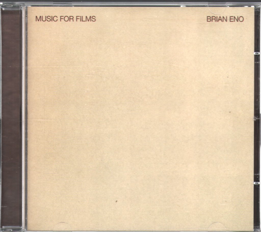 Brian Eno - Music For Films - Cd