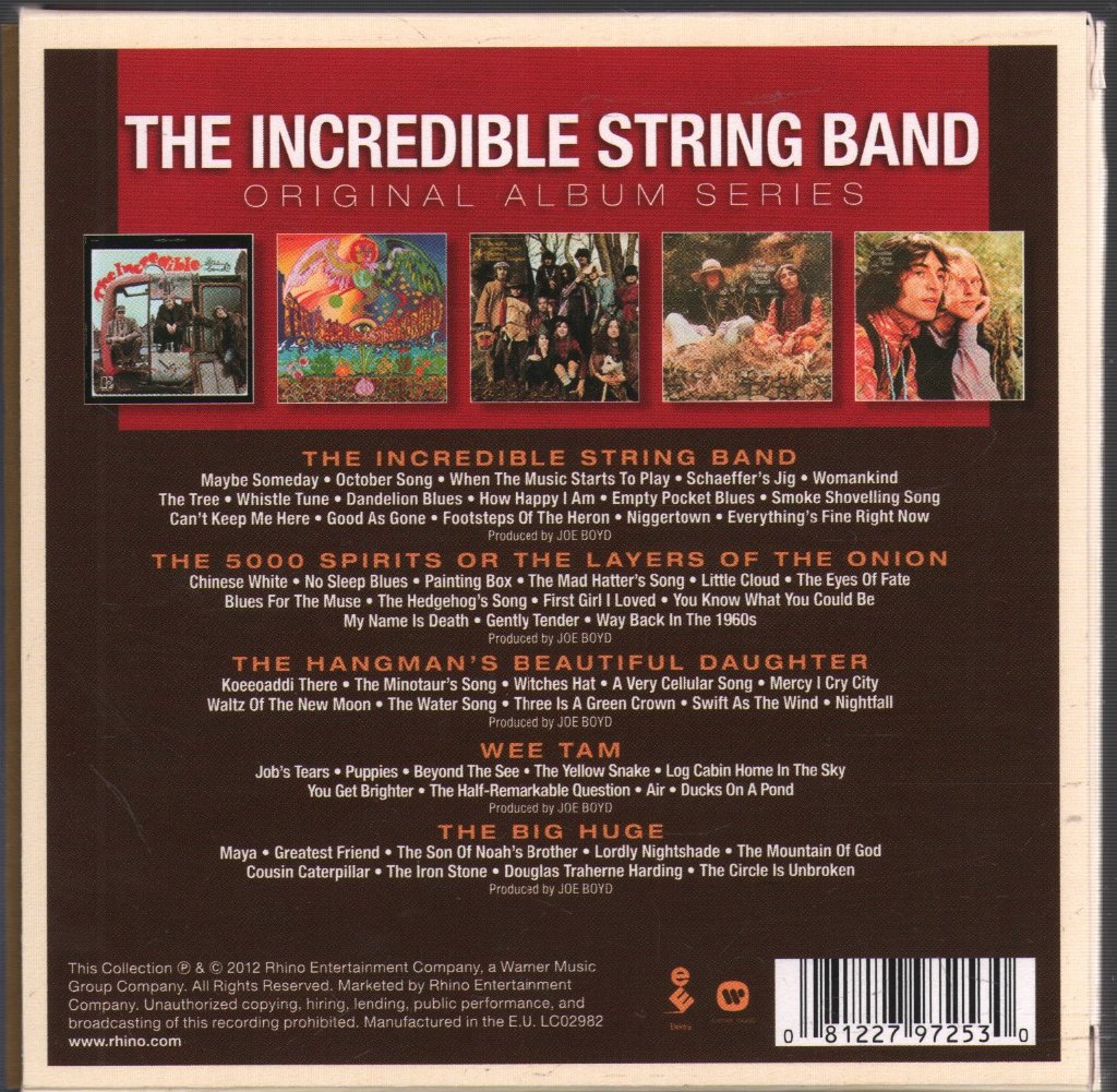 Incredible String Band - Original Album Series - Cd Set