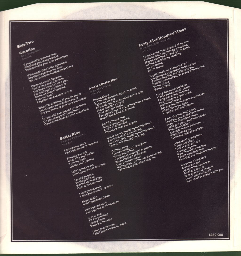 Status Quo - Hello - Lp
