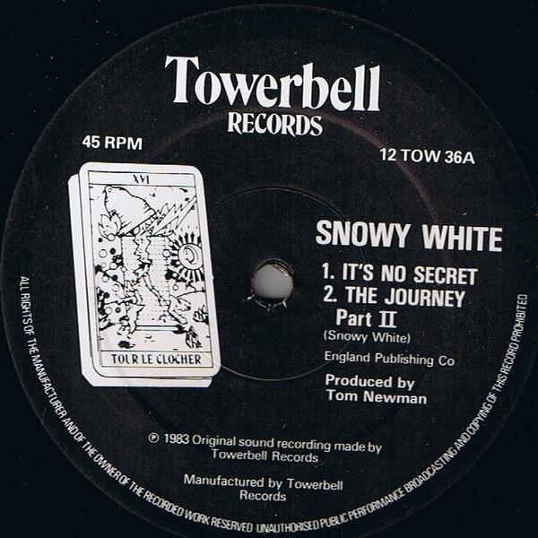 Snowy White - It's No Secret - 12 Inch