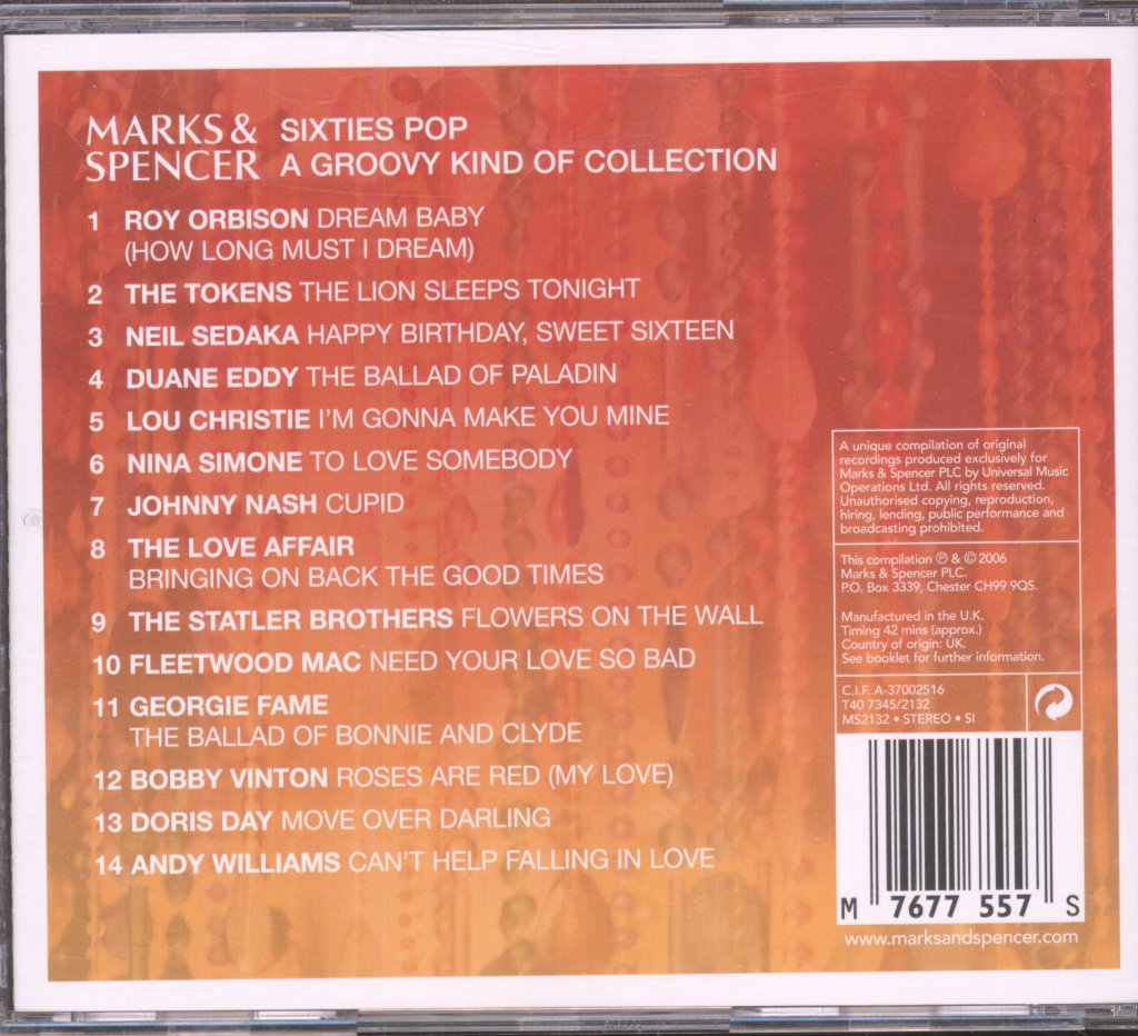 Various Artists - A Groovy Kind Of Collection - Cd
