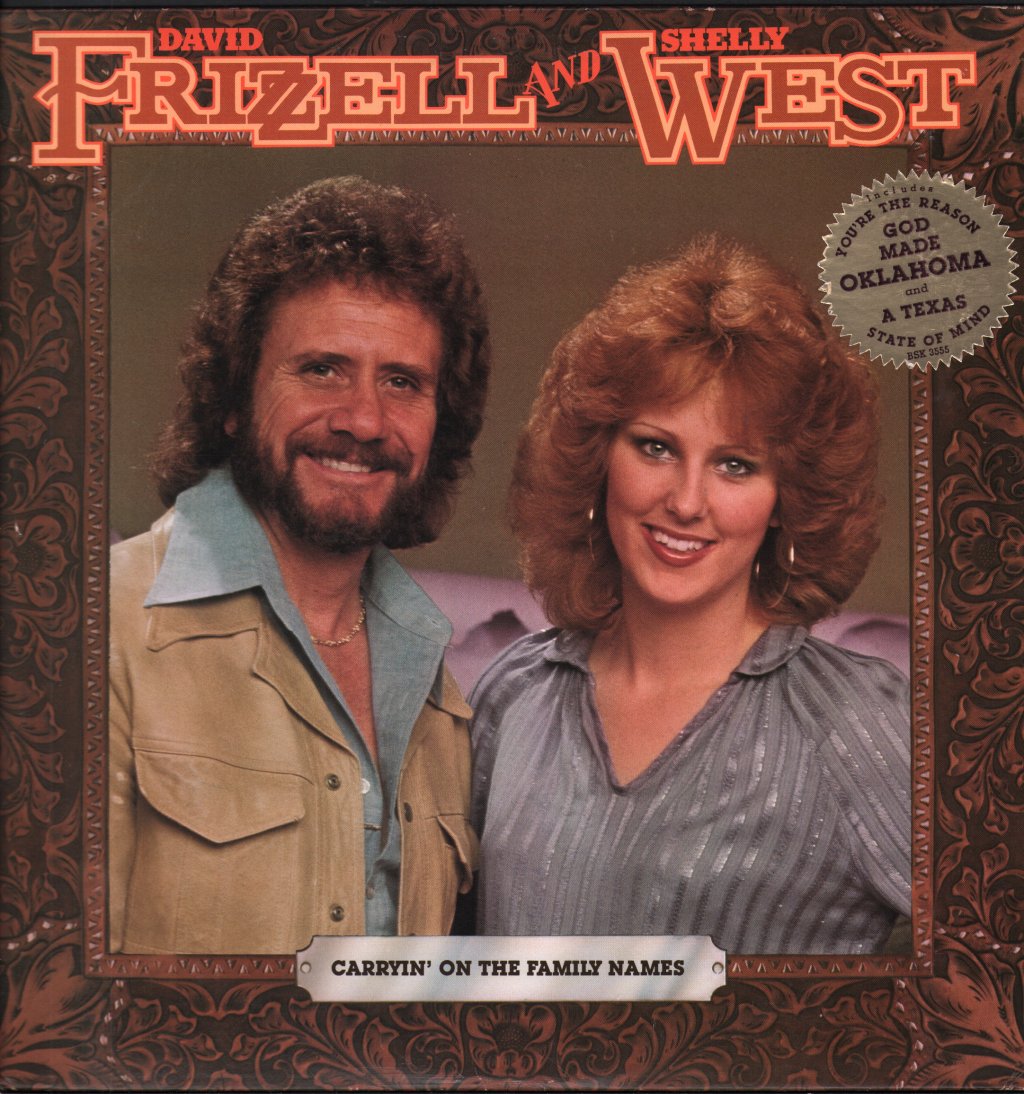 David Frizzell And Shelly West - Carryin' On The Family Names - Lp