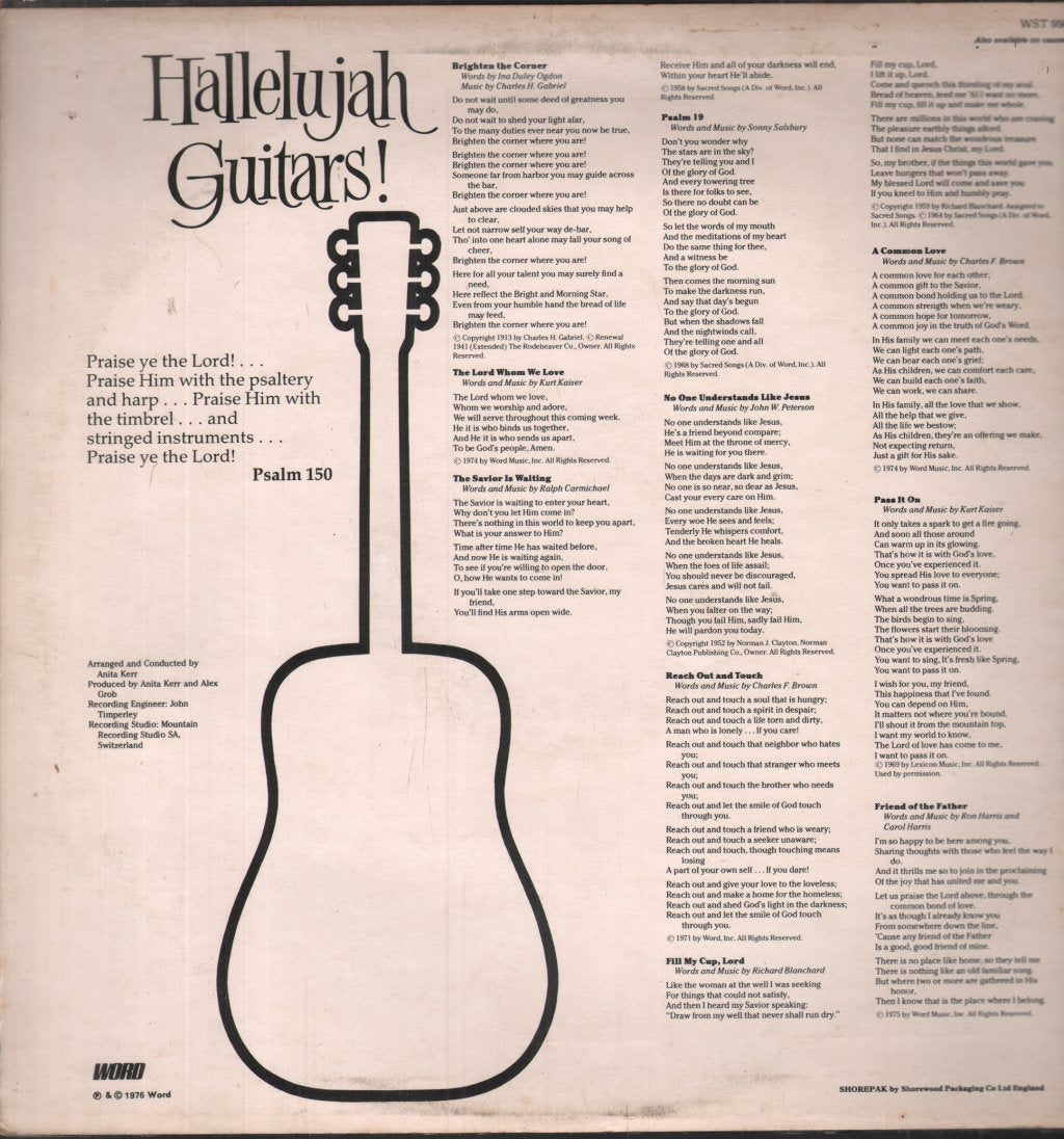 Anita Kerr - Hallelujah Guitars! - Lp