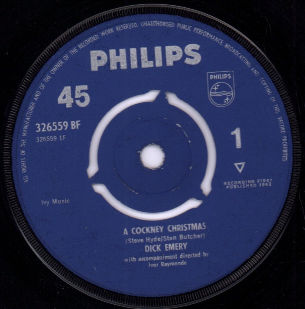 Dick Emery - A Cockney Christmas - 7 Inch