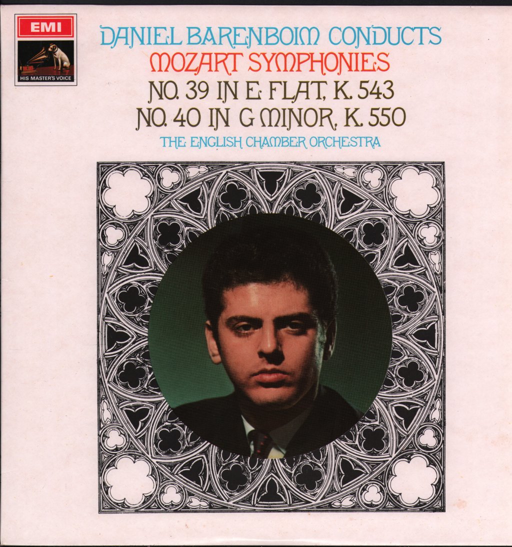 Daniel Barenboim / English Chamber Orchestra - Mozart Symphonies - No. 39 In E Flat, K.543; No. 40 G Minor, K.550 - Lp