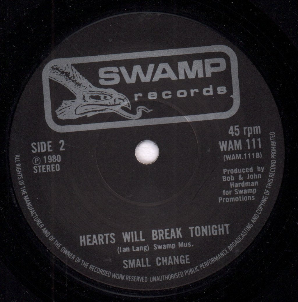 Small Change (New Wave Group) - Still In Love With You - 7 Inch