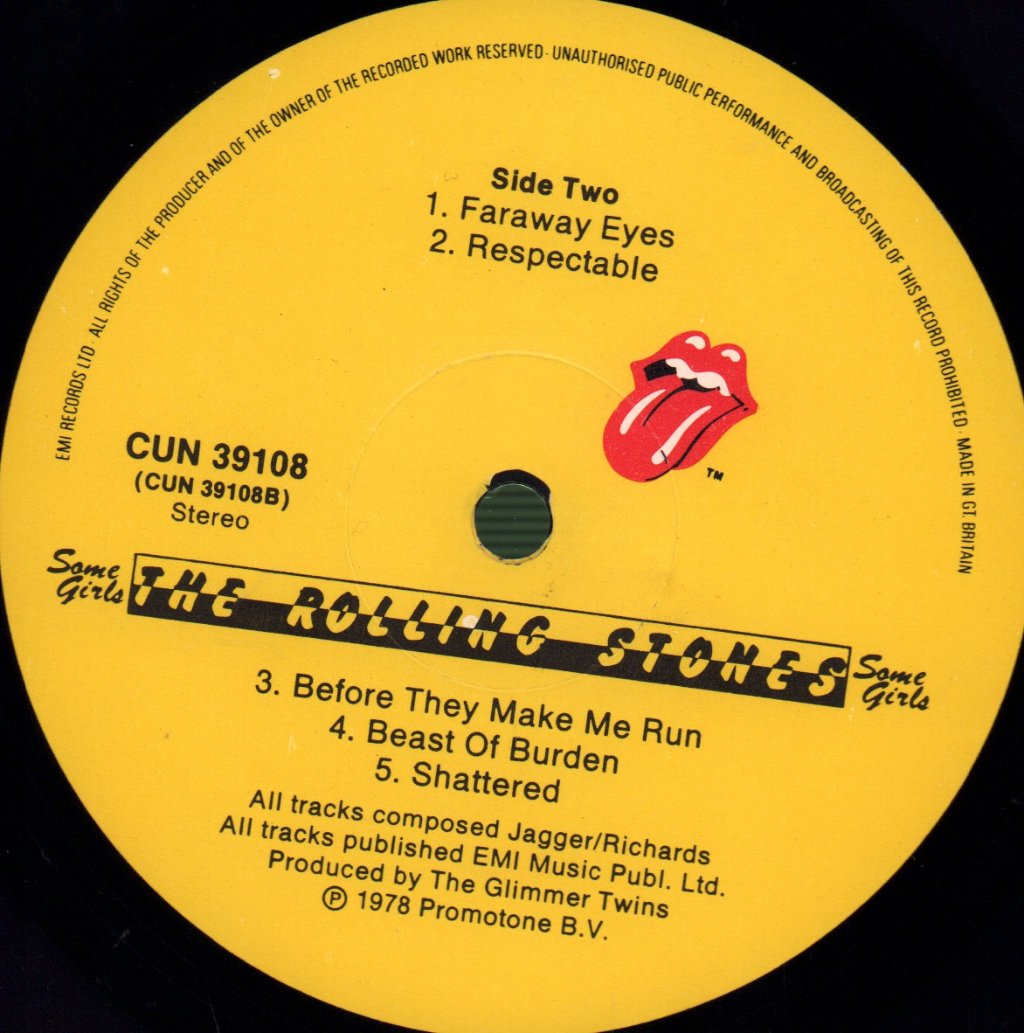 Rolling Stones - Some Girls - Lp