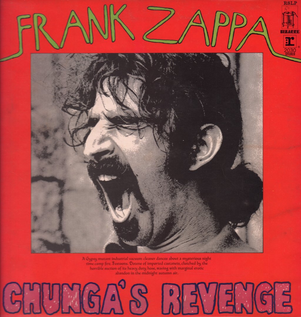 Frank Zappa - Chunga's Revenge - Lp