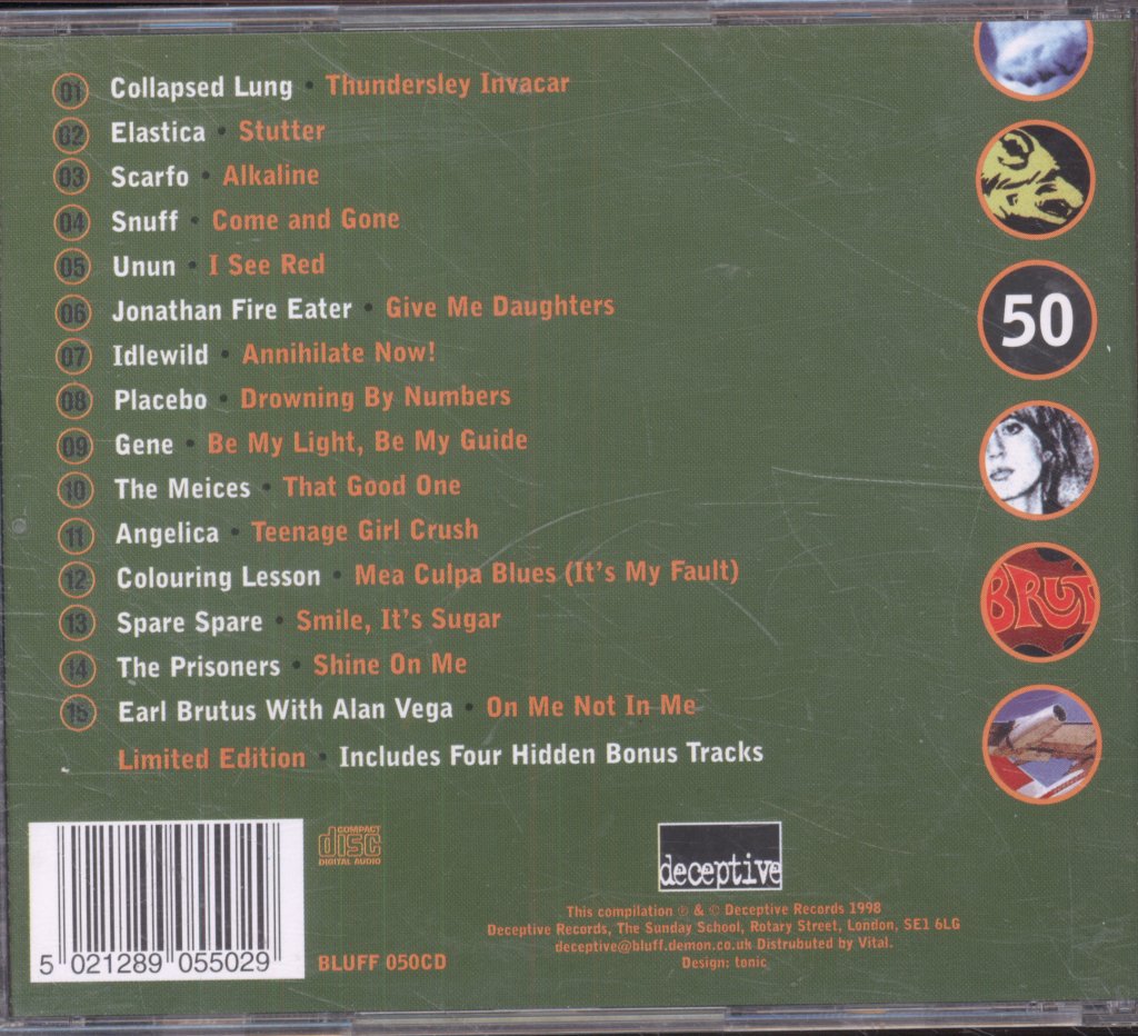 Various Artists - Deceptive Fifty - Cd