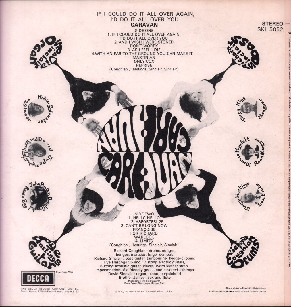 Caravan - If I Could Do It All Over Again, I'd Do It All Over You - Lp