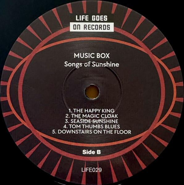 Music Box (70'S Progressive Rock Group) - Songs Of Sunshine - Lp