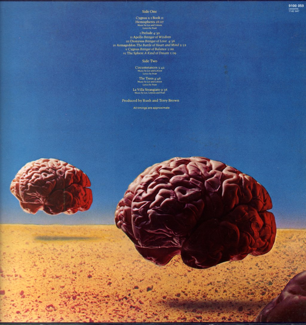 Rush - Hemispheres - Lp