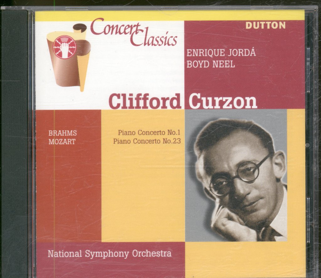 Clifford Curzon - Brahms Piano Concerto no 1 etc - Cd