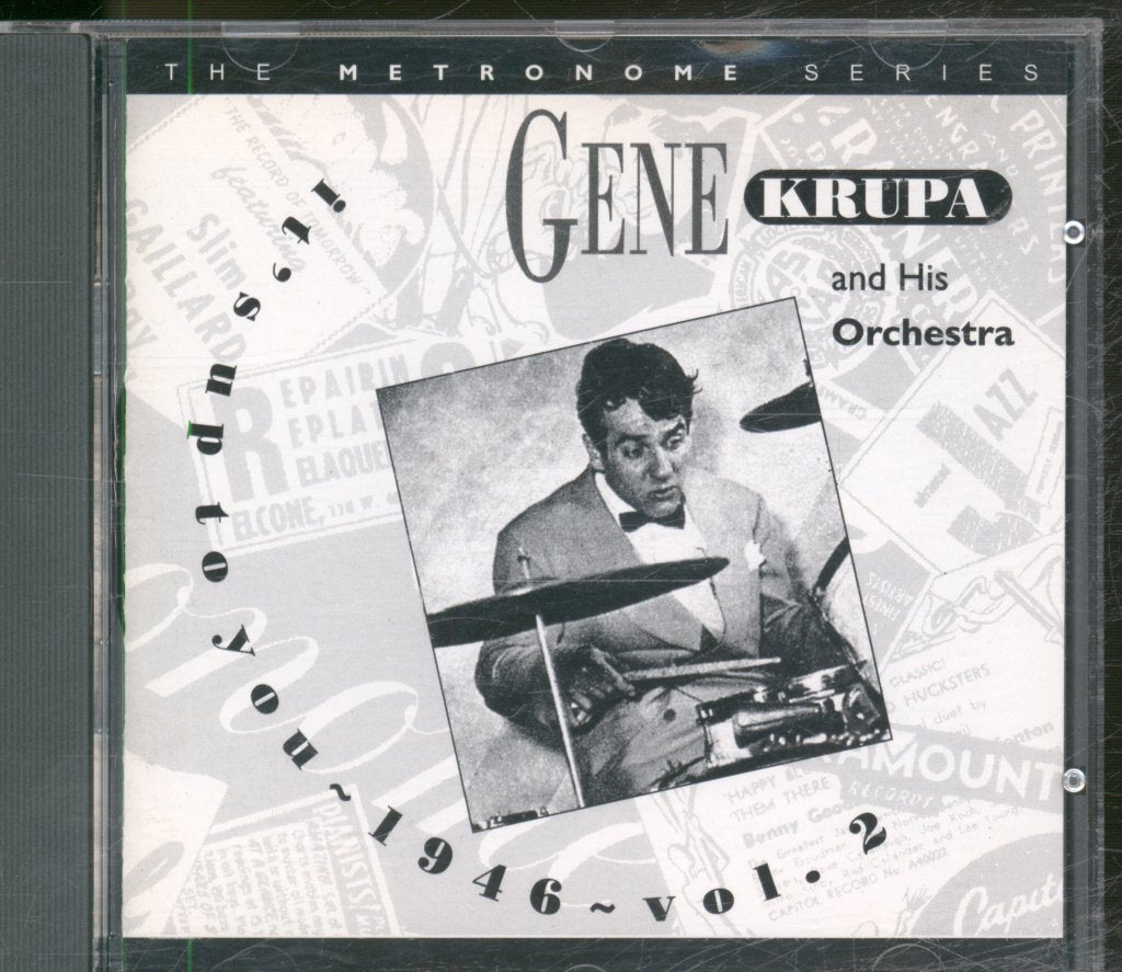 Gene Krupa And His Orchestra - It's Up To You, Vol 2 - Cd