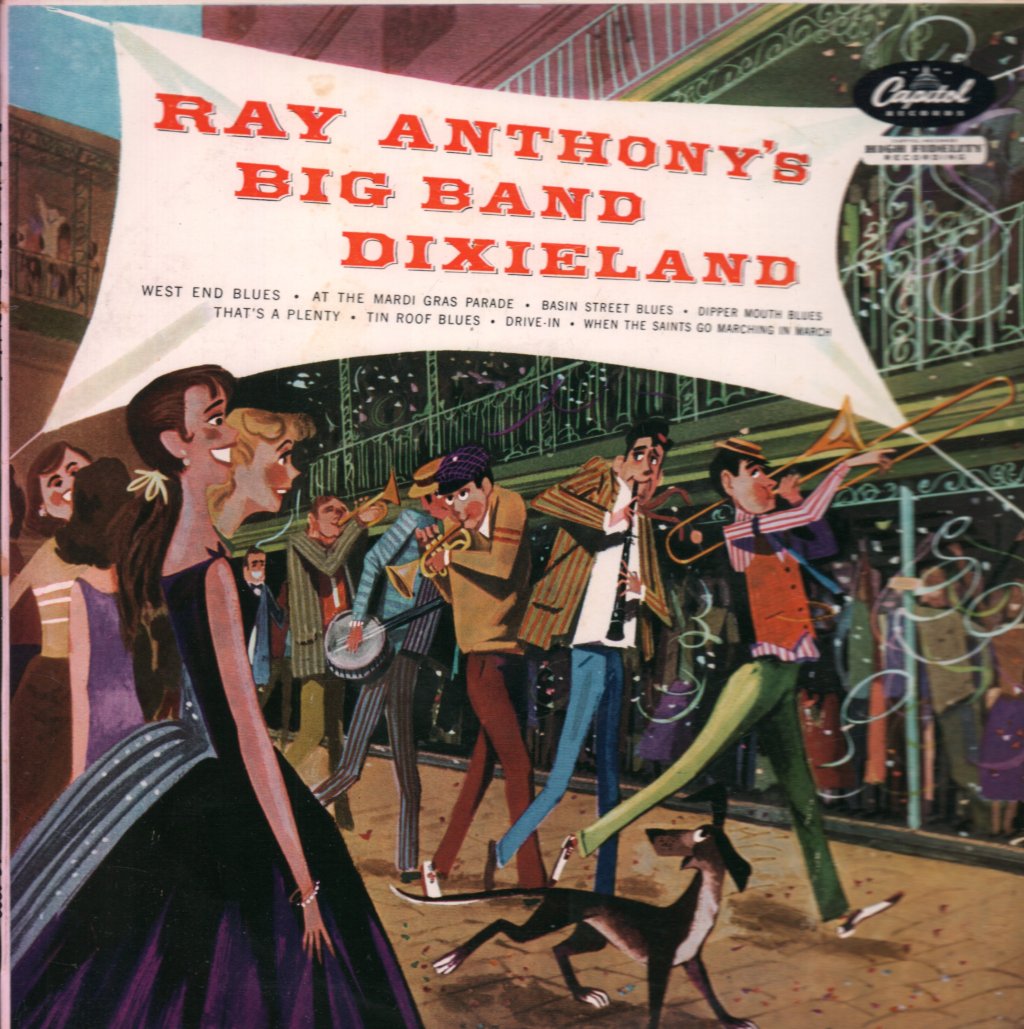 Ray Anthony's Big Band Dixieland - Ray Anthony's Big Band Dixieland - 10 Inch