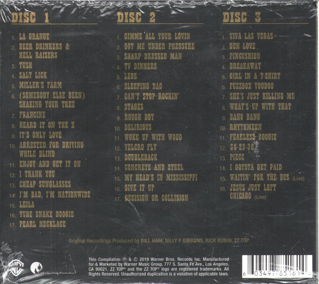 ZZ Top - Goin' 50 - Cd Set