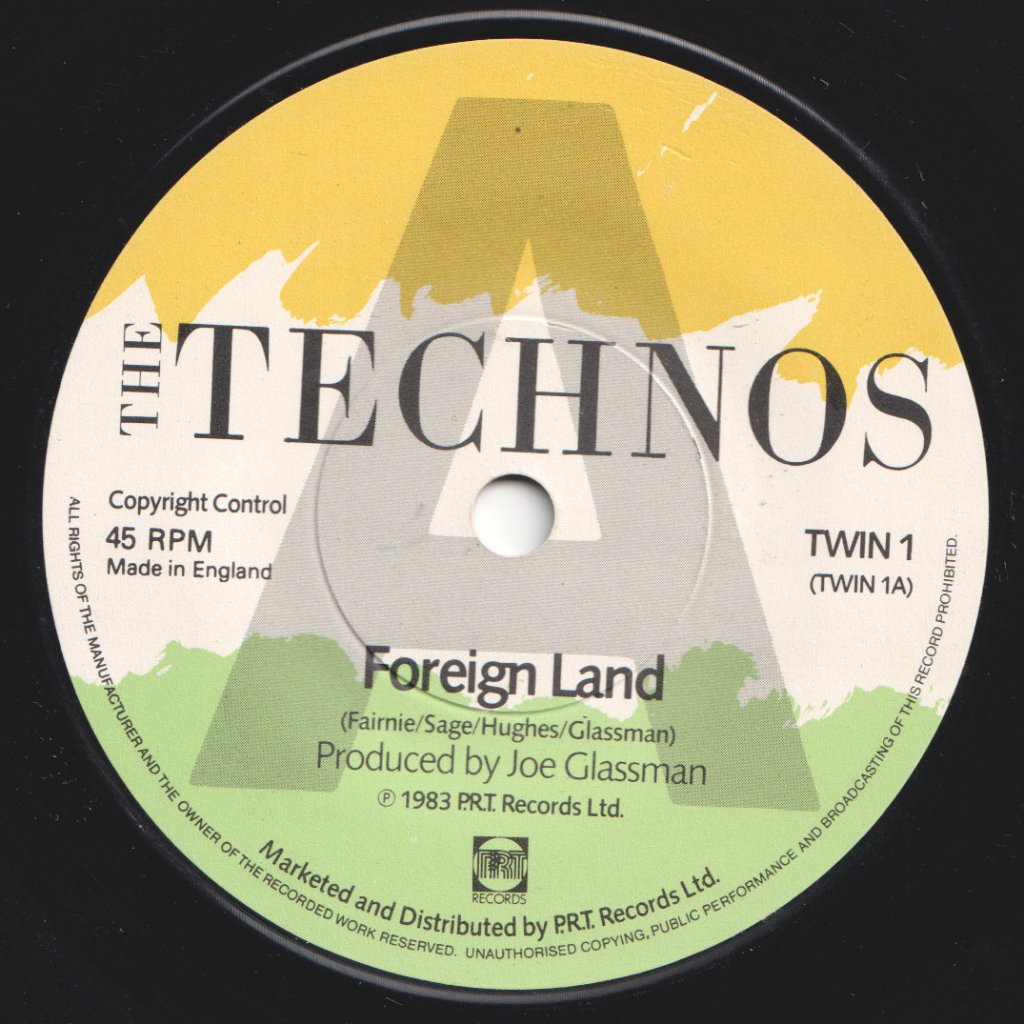 Technos - Foreign Land - 7 Inch