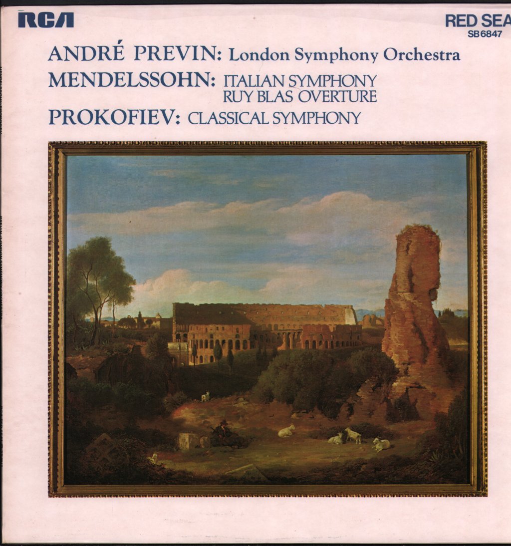 Andre Previn - Mendelssohn - Italian Symphony / Prokofiev - Classical Symphony - Lp